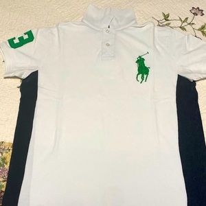 Polo Ralph lauren Polo Shirt with Big logo Medium multi color